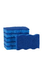 438063 Dawn Non-Scratch Sponges, 6 Pack, Blue-main-1